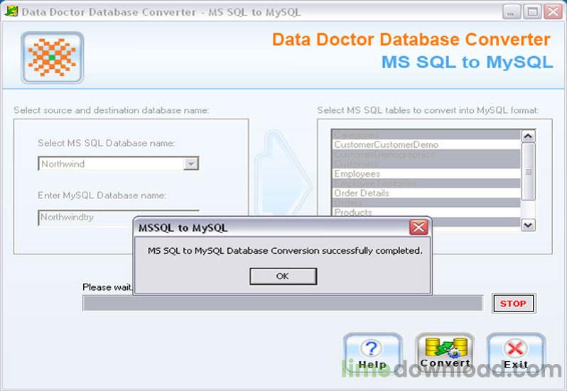 MSSQL to MySQL Conversion