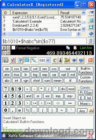 CalculatorX Build 0418