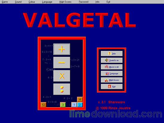 Valgetal