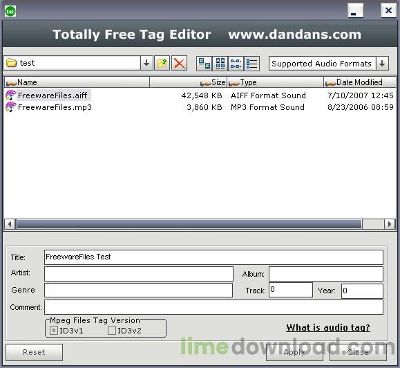 Totally Free Tag Editor
