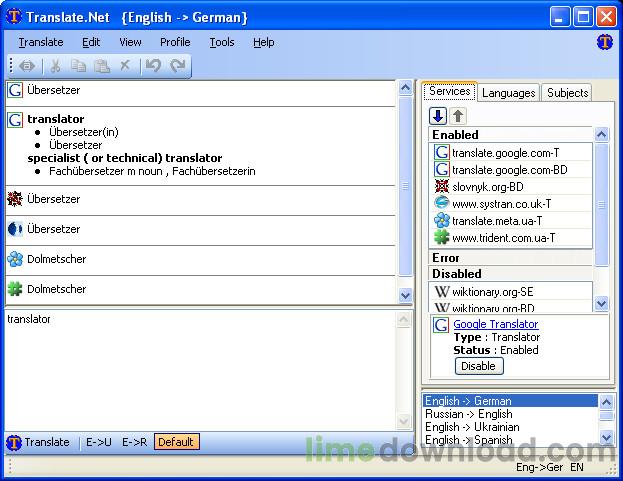 Translate.Net