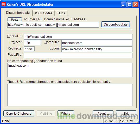 Karen´s URL Discombobulator