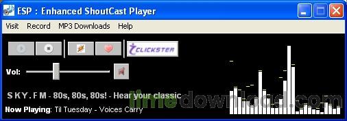 Enhanced ShoutCast Player