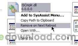 Remove on Reboot Shell Extension