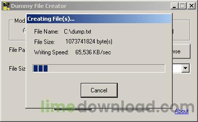 Dummy File Creator
