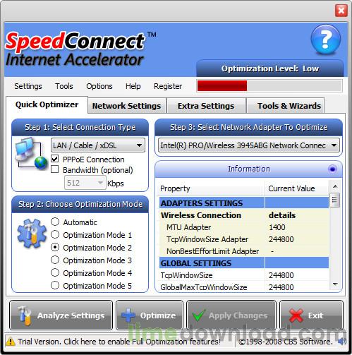 SpeedConnect Internet Accelerator