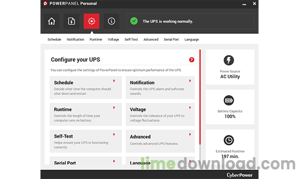 PowerPanel Personal Edition