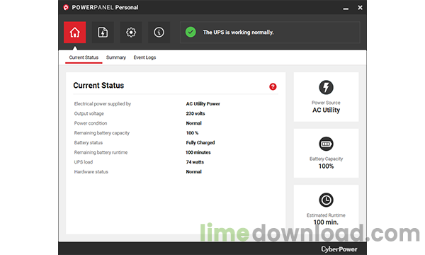PowerPanel Personal Edition