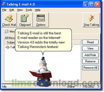 Talking E-mail