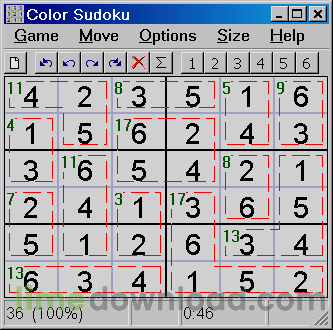 Color Sudoku