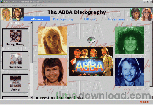Web Browser určený na CD - Rom