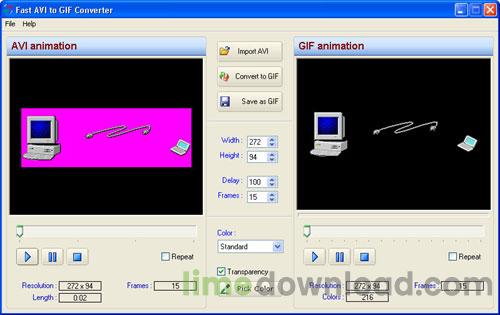 Fast AVI to GIF Converter