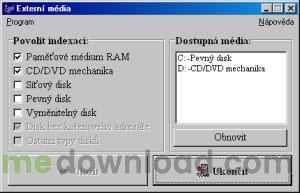 Externí média