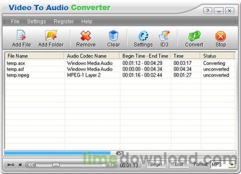 Video To Audio Converter