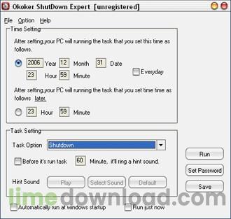 Okoker Shutdown Expert
