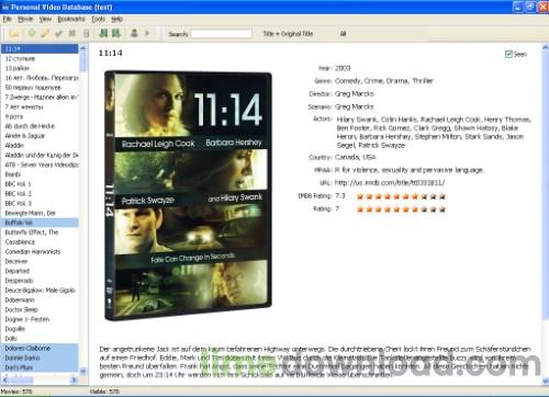 Personal Video Database