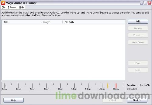 Magic Audio CD Burner