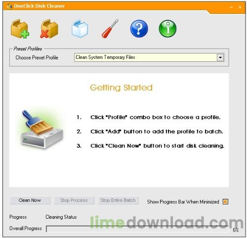 OneClick Disk Cleaner