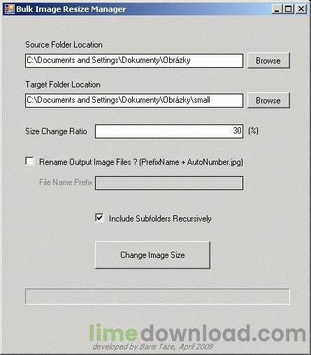 Bulk Image Resizer